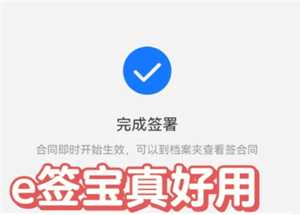 e签宝电子合同签署过程 e签宝电子合同签署都需要什么资料