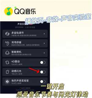 qq音乐横屏模式怎么设置 qq音乐横屏闪光灯怎么开