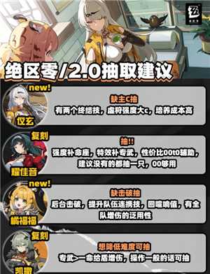 绝区零2.0什么时候结束 绝区零2.0抽取建议 绝区零2.0什么时候结束 绝区零2.0抽取建议