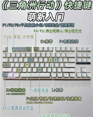 三角洲行动快捷键都有哪些 三角洲行动快捷键哪个是加血