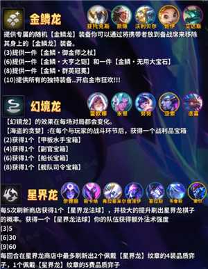 金铲铲之战巨龙之巢所有羁绊 金铲铲巨龙之巢羁绊获取方法 金铲铲之战巨龙之巢所有羁绊 金铲铲巨龙之巢羁绊获取方法