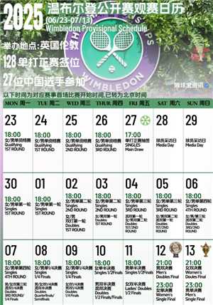 温网在哪个国家举行 温网2025比赛日期 温网在哪个国家举行 温网2025比赛日期