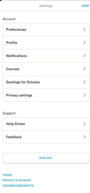 多邻国怎么重新选择难易程度 多邻国怎么重新设置课程 多邻国怎么重新选择难易程度 多邻国怎么重新设置课程