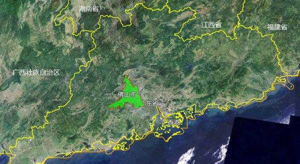 佛山市有几个区几个县