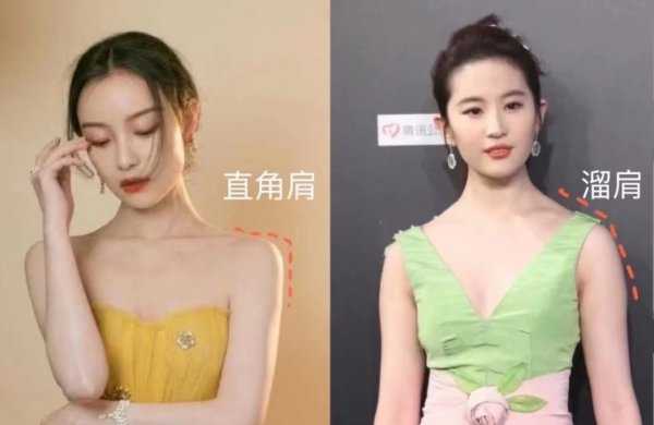 直角肩是什么样子