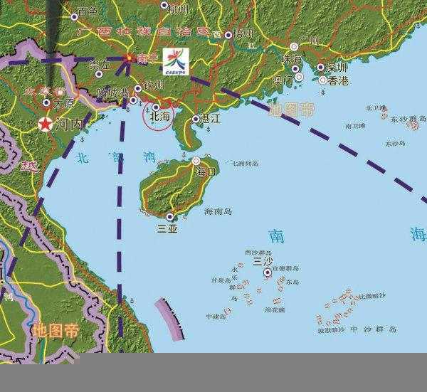 北海在哪里地理位置介绍