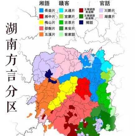 湖南的方言分为哪几种