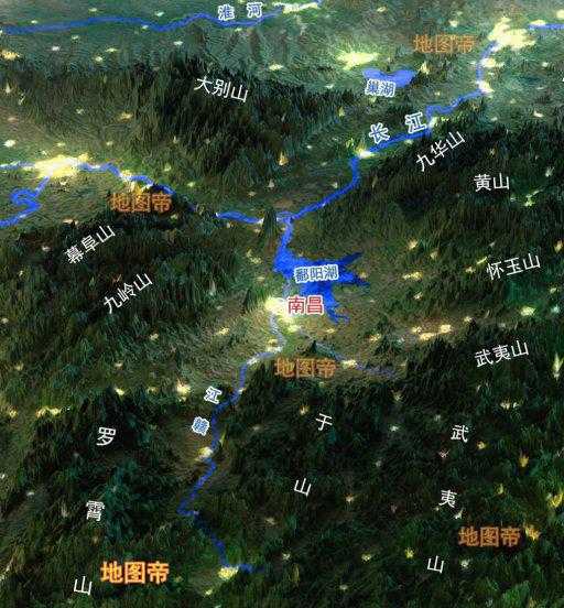 江西省在中国的位置