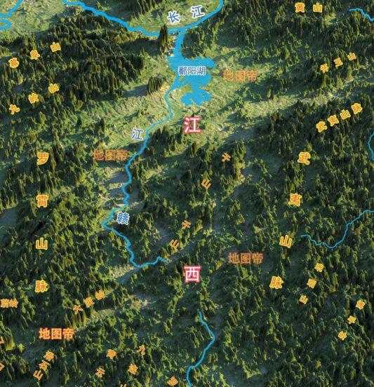 江西省在中国的位置