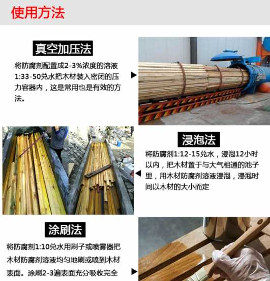 木头防腐处理的方法