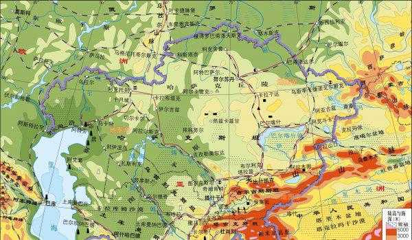 哈萨克斯坦面积大小