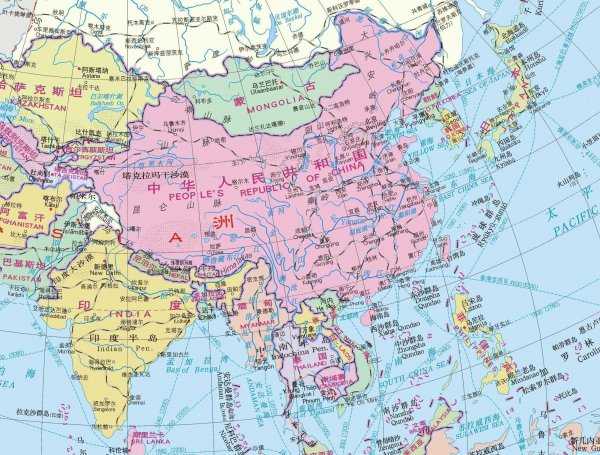 亚洲包括哪些国家