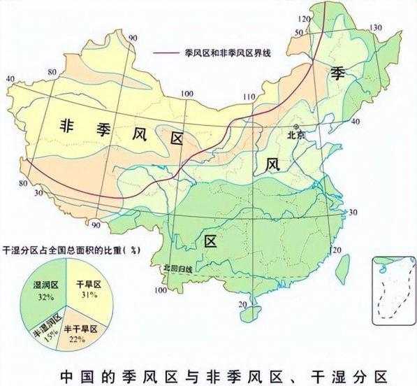 中国季风气候特征显著表现在哪里