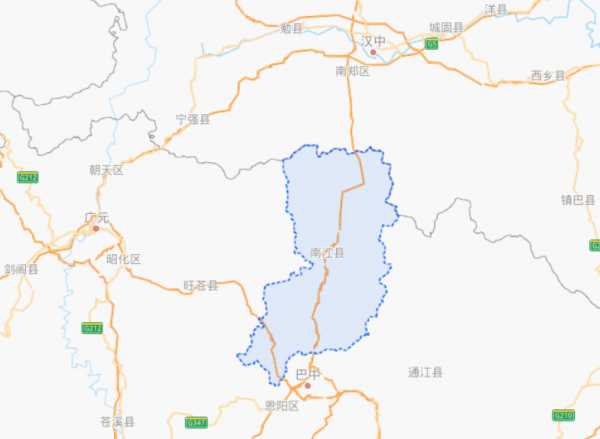 南江县属于哪个市