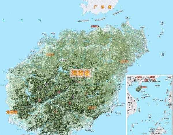 海南在哪里属于哪个省