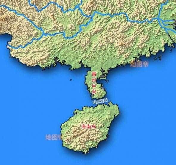 海南在哪里属于哪个省