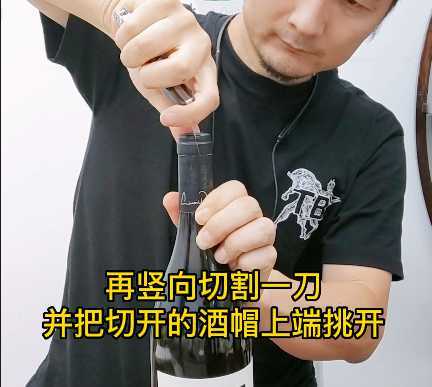 怎么开红酒瓶木塞