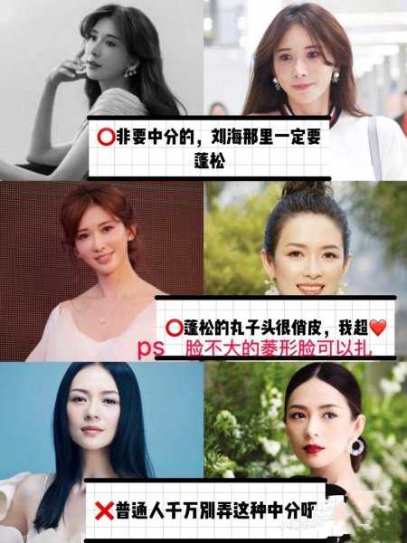 菱形脸是什么样子的