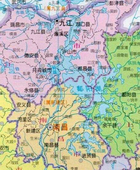 鄱阳湖属于江西哪个市管