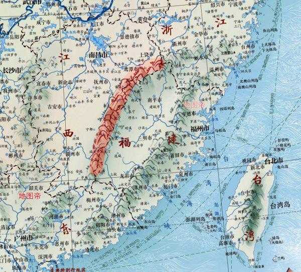 福建武夷山海拔是多少米