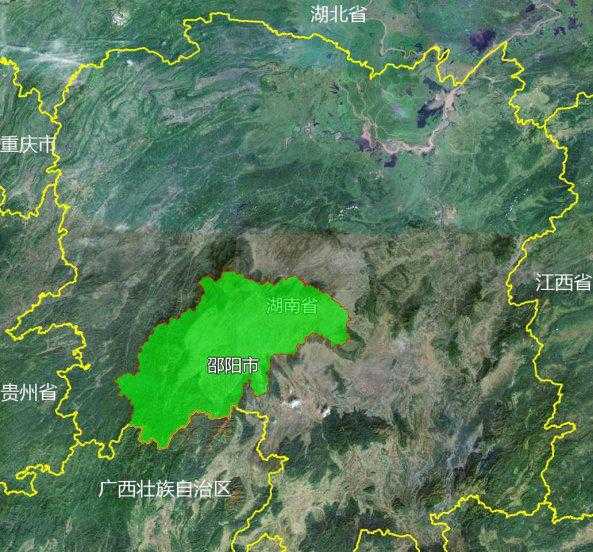 邵阳有几个区几个市几个县