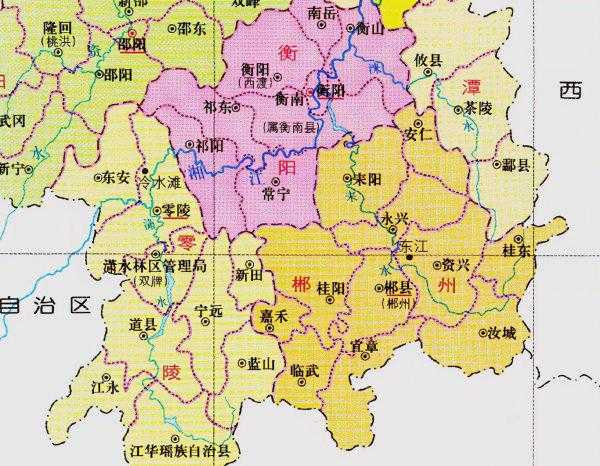 郴州是哪个省哪个城市