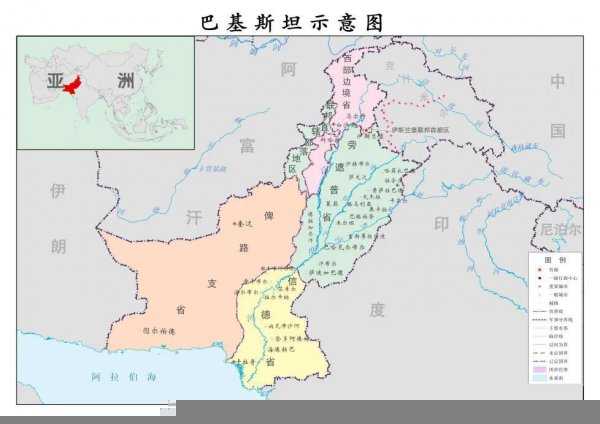 巴基斯坦和巴勒斯坦是一个国家吗