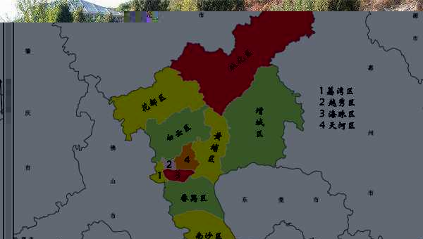 广州面积多少平方公里